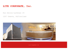 Tablet Screenshot of litecorp.com